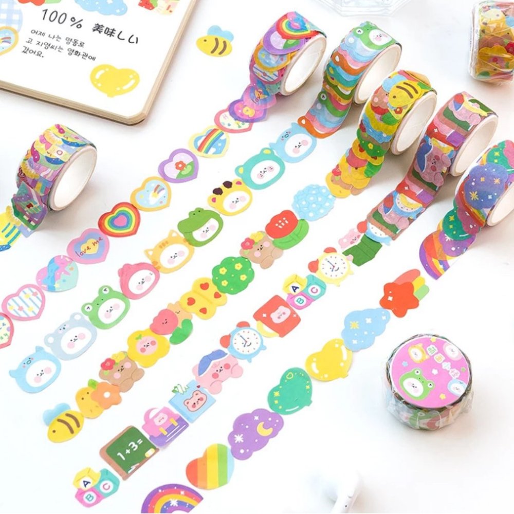 Kawaii Die Cut Masking Tape